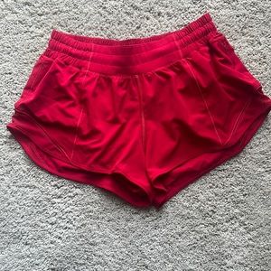 Lululemon Hotty hot low rise 2.5 inch shorts. Excellent condition.